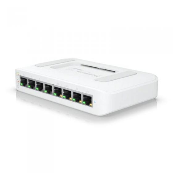Switch Ubiquiti USW-LITE-8-POE/ 8 Puertos/ RJ45 10/100/1000 PoE