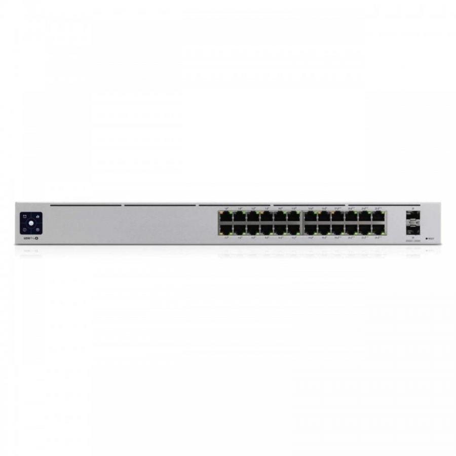 Switch Gestionable Ubiquiti USW-PRO-24-POE 24 Puertos/ RJ-45 Gigabit 10/100/1000 / SFP/ PoE