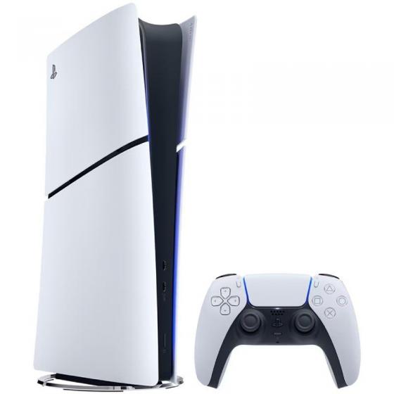 Consola Sony Playstation 5 - PS5 Slim Digital 825GB/ Incluye Mando Dual Sense y Bundle Fortnite Flowering Chaos/ Chassis E