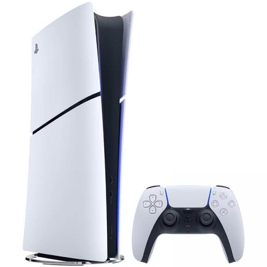 Consola Sony Playstation 5 - PS5 Slim Digital 825GB/ Incluye Mando Dual Sense y Bundle Fortnite Flowering Chaos/ Chassis E