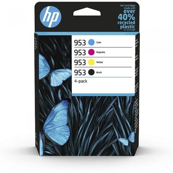 Cartucho de Tinta Original HP  953 Multipack Cian Magenta Amarillo Negro