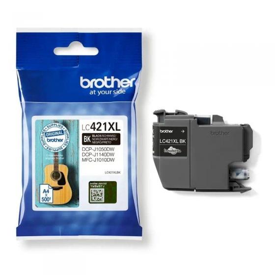 Cartucho de Tinta Original Brother LC421XL Alta Capacidad Negro