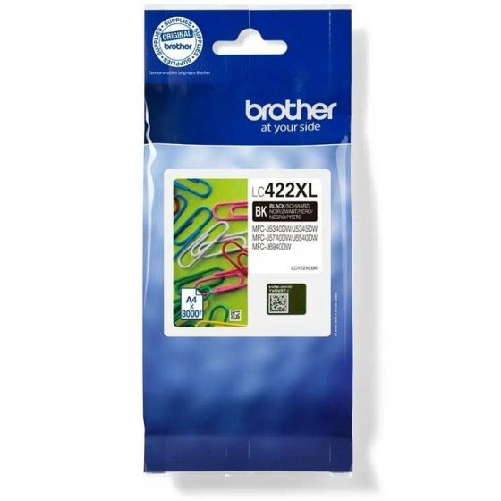 Cartucho de Tinta Original Brother LC-422 XL Alta Capacidad/ Negro