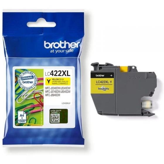 Cartucho de Tinta Original Brother LC-422 XL Amarillo