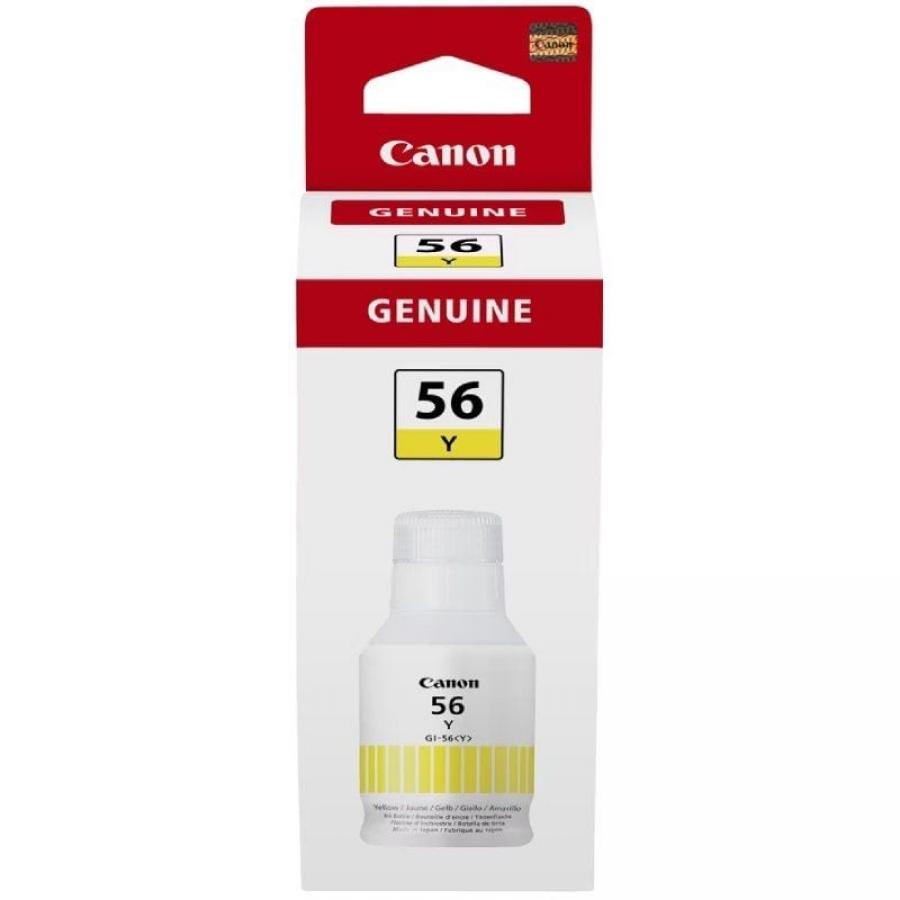 Botella de Tinta Original Canon GI-56/ Amarilla