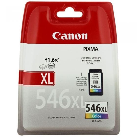 Cartucho de Tinta Original Canon CL-546XL Alta Capacidad Tricolor