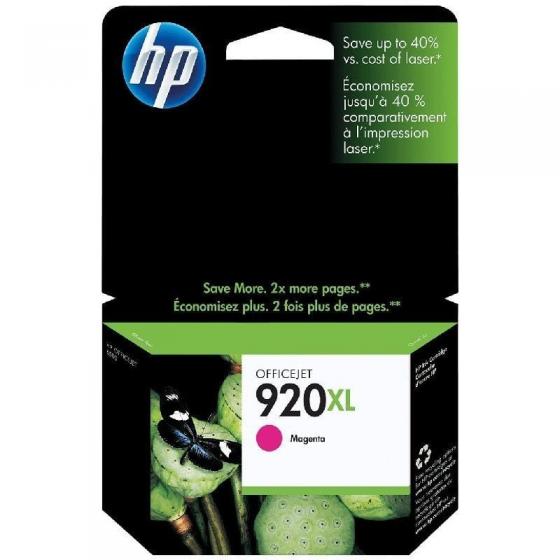 Cartucho de Tinta Original HP  920 XL Alta Capacidad Magenta