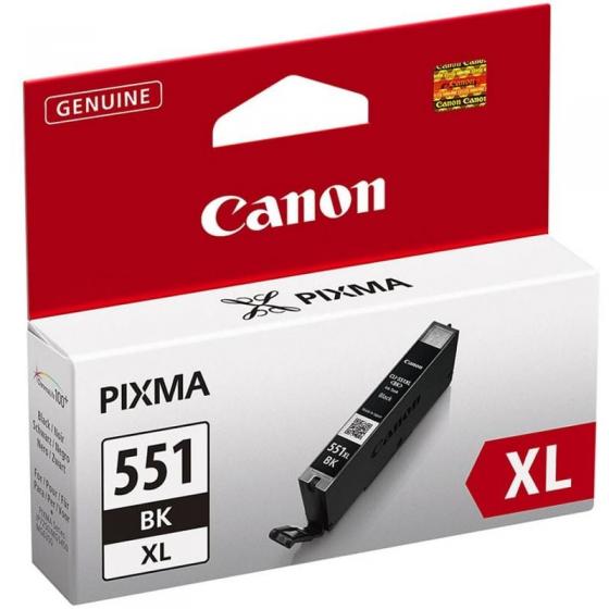 Cartucho de Tinta Original Canon CLI-551BK XL Alta Capacidad Negro