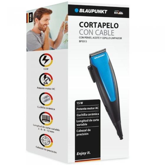 Cortapelos Blaupunkt BP5013 con Cable/ 6 Accesorios