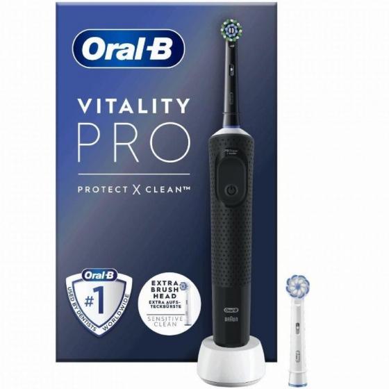 Cepillo Dental Oral-B Vitality Pro/ Negro