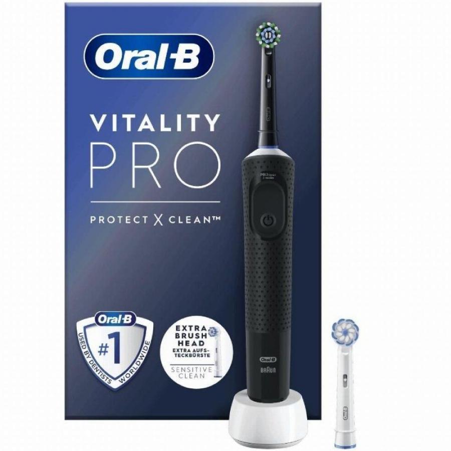 Cepillo Dental Oral-B Vitality Pro/ Negro