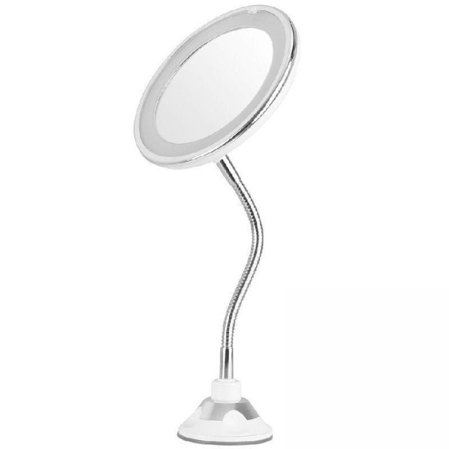 Espejo Cosmético de Pared con Luz Orbegozo ESP 1020/ Telescópico/ Ø17cm