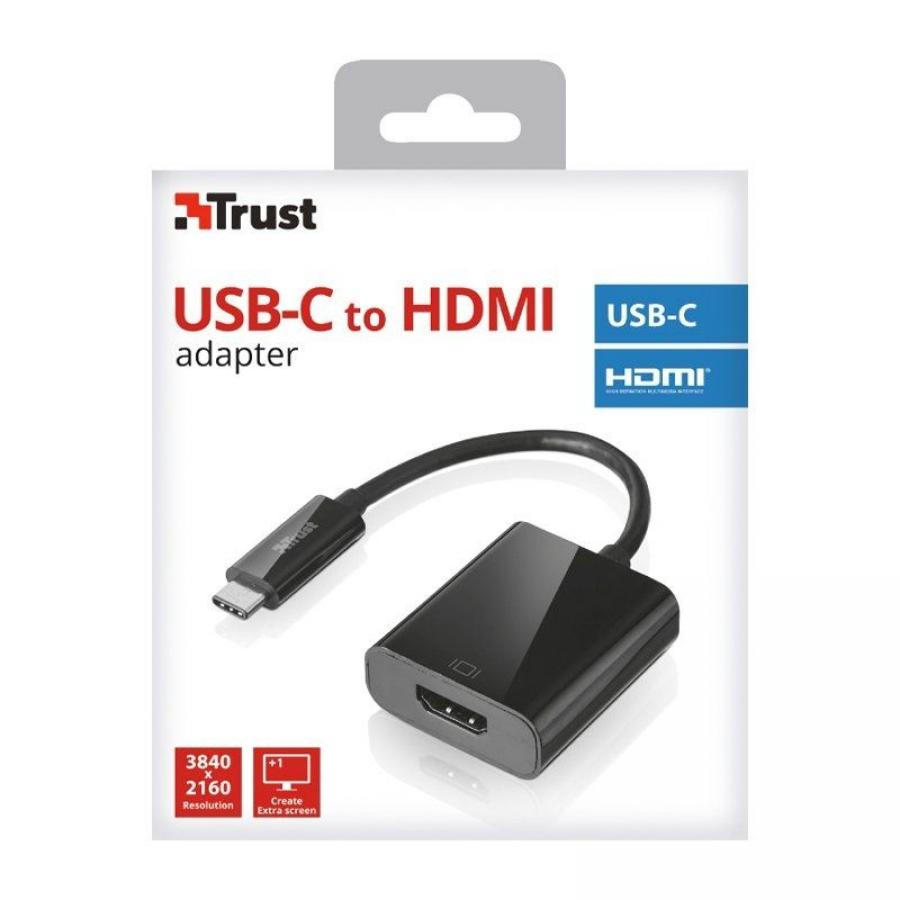 Adaptador Trust 21011/ USB Tipo-C Macho - HDMI Hembra - Imagen 4