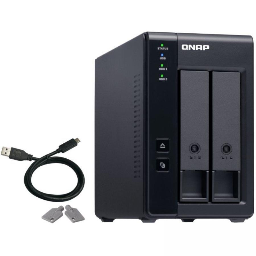 DAS QNAP TR-002/ 2 Bahías 3.5'- 2.5'/ Formato Torre
