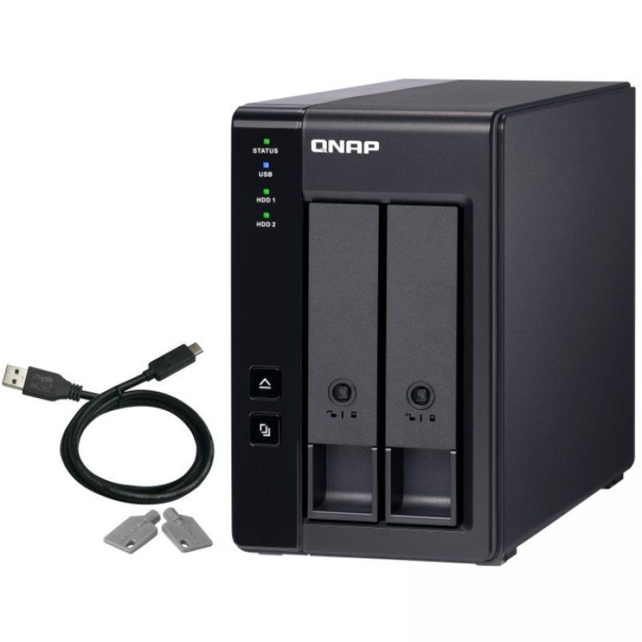 DAS QNAP TR-002/ 2 Bahías 3.5'- 2.5'/ Formato Torre
