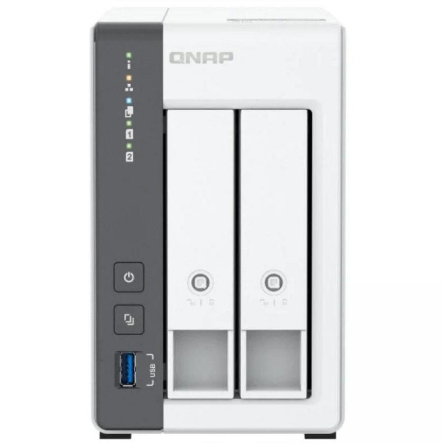 NAS QNAP TS-216G/ 2 Bahías 3.5'- 2.5'/ 4GB DDR4/ Formato Torre