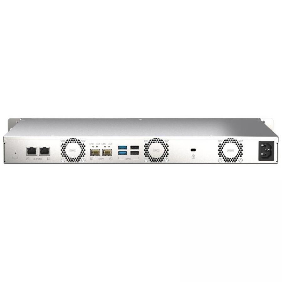 NAS QNAP TS-435XEU/ 4 Bahías 3.5'- 2.5'/ 4GB DDR4/ Formato Rack 1U