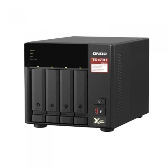 NAS QNAP TS-473A-8G/ 4 Bahías 3.5'- 2.5'/ 8GB DDR4/ Formato Torre