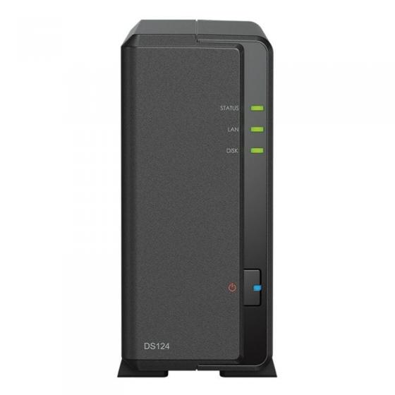 NAS Synology Diskstation DS124/ 1 Bahía 3.5'- 2.5'/ 1GB DDR4/ Formato Torre