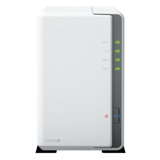 NAS Synology Diskstation DS223J/ 2 Bahías 3.5'- 2.5'/ 1GB DDR4/ Formato Torre