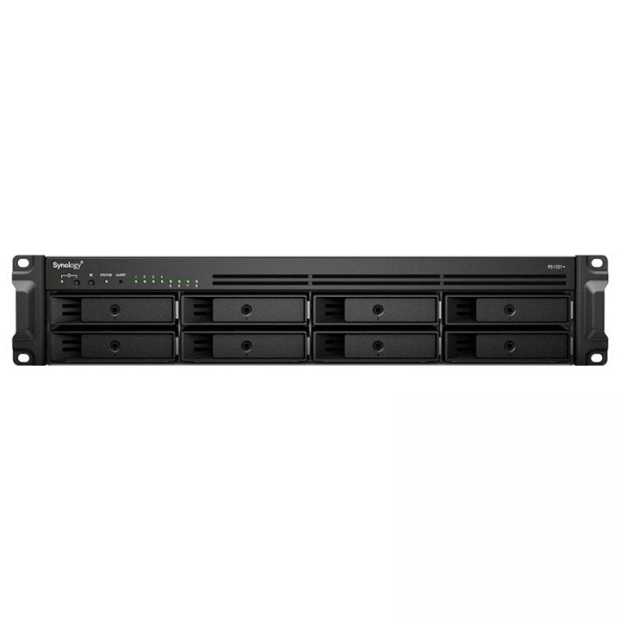 NAS Synology Diskstation RS1221RP+/ 8 Bahías 3.5'- 2.5'/ 4GB DDR4/ Formato Rack