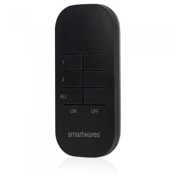 Set de Mini Enchufes para Exterior Smartwares SH4-99653/ Negros