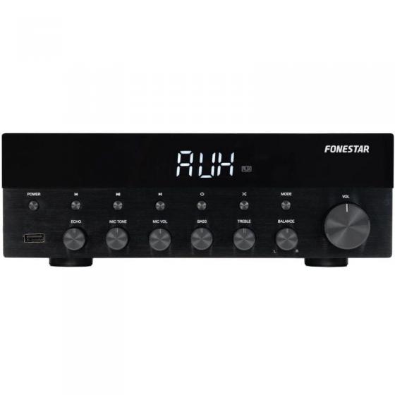 Amplificador estéreo Fonestar AS-1515/ 30W