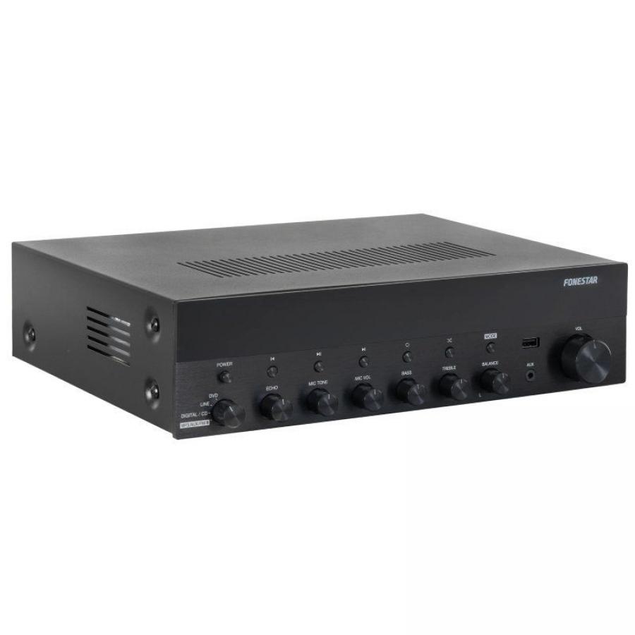 Amplificador estéreo Fonestar AS-6060/ 120W