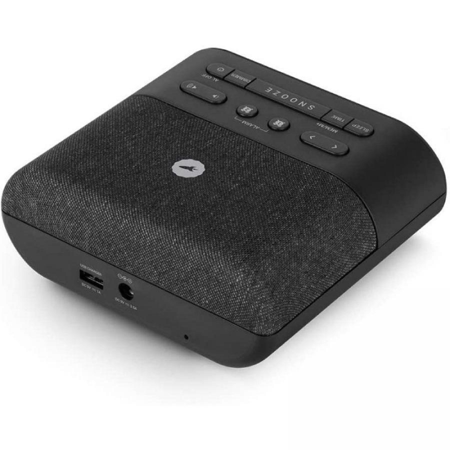 Despertador SPC Frodi QI/ Radio FM/ Base de carga Inalámbrica
