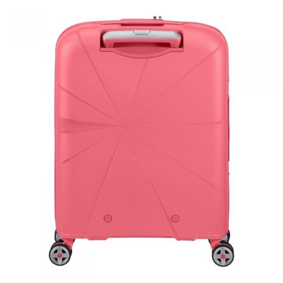Maleta de Cabina American Tourister Starvibe Spinner 55cm/ 55x40x20cm/ 4 Ruedas/ Coral