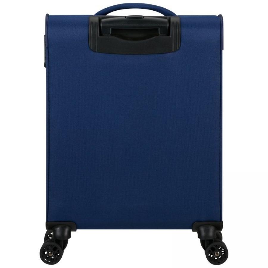Maleta de Cabina American Tourister Sea Seeker Spinner 55cm/ 55x40x20cm/ 4 Ruedas/ Marino Combate