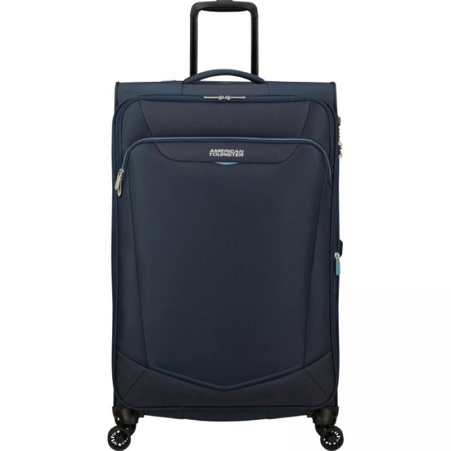 Maleta Grande American Tourister SummerRide Spinner 80cm/ 80x48x30cm/ 4 Ruedas/ Azul Marino