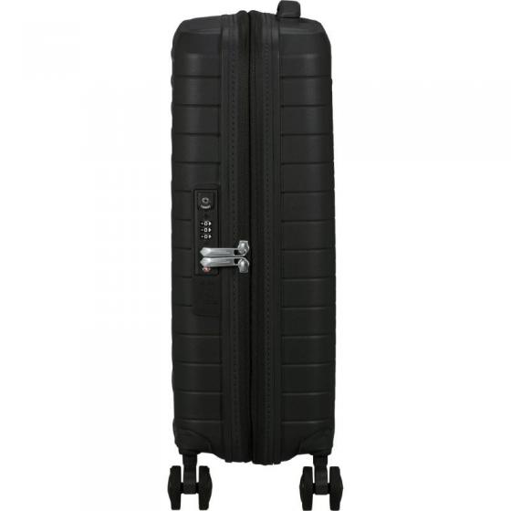 Maleta de Cabina American Tourister FastForward Spinner Expansible 55cm/ 55x40x23cm/ 4 Ruedas/ Negro