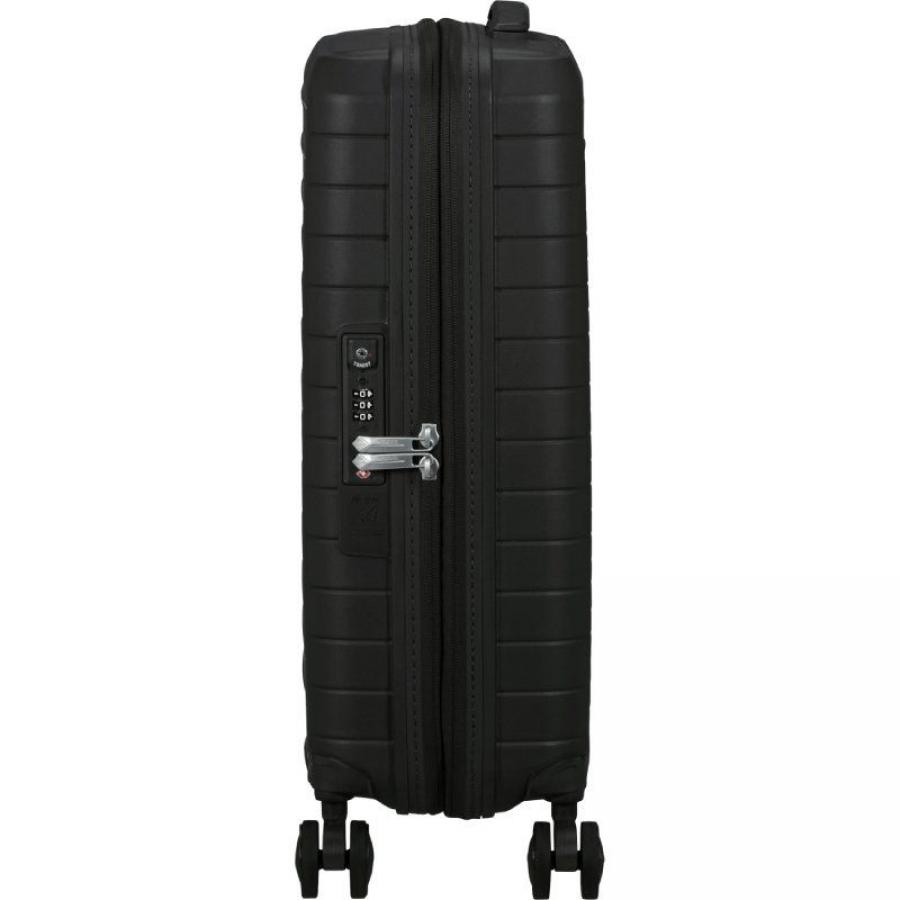 Maleta de Cabina American Tourister FastForward Spinner Expansible 55cm/ 55x40x23cm/ 4 Ruedas/ Negro