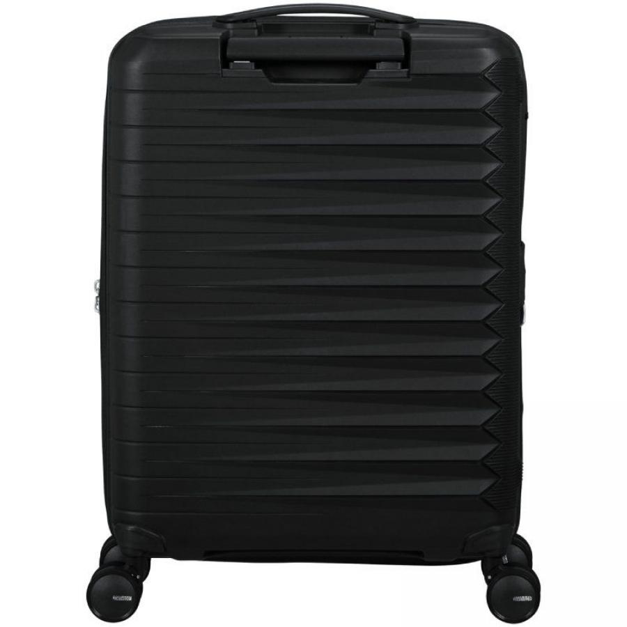 Maleta de Cabina American Tourister FastForward Spinner Expansible 55cm/ 55x40x23cm/ 4 Ruedas/ Negro