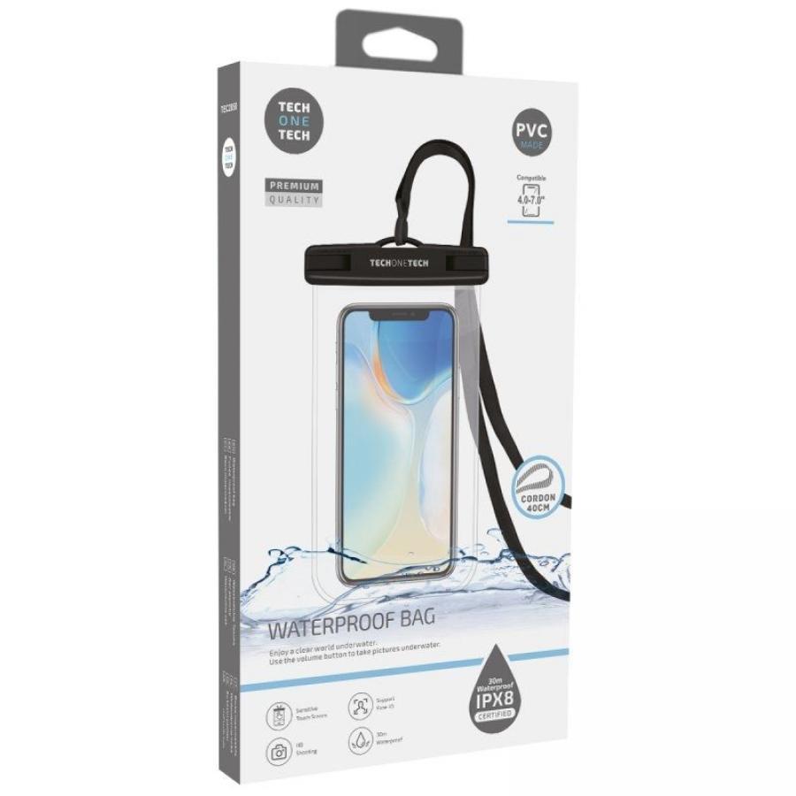 Funda Universal Impermeable para Smartphone Tech One Tech TEC2850/ Hasta 7'