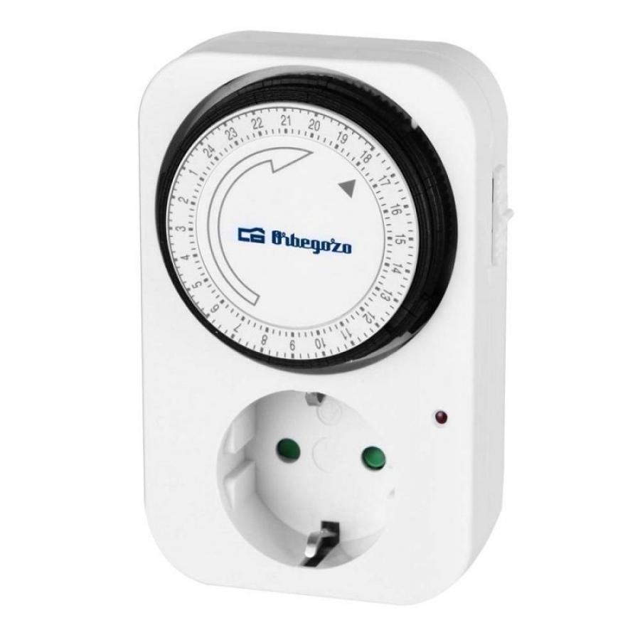 Programador de Enchufe Orbegozo PG 02/ Potencia Máxima 3500W