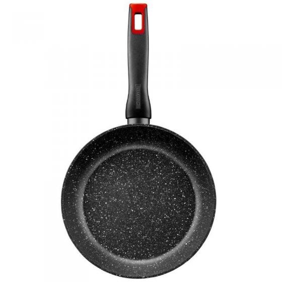 Sartén Monix Titan Rock M810028/ Ø28cm/ Aluminio forjado/ Apta para Inducción