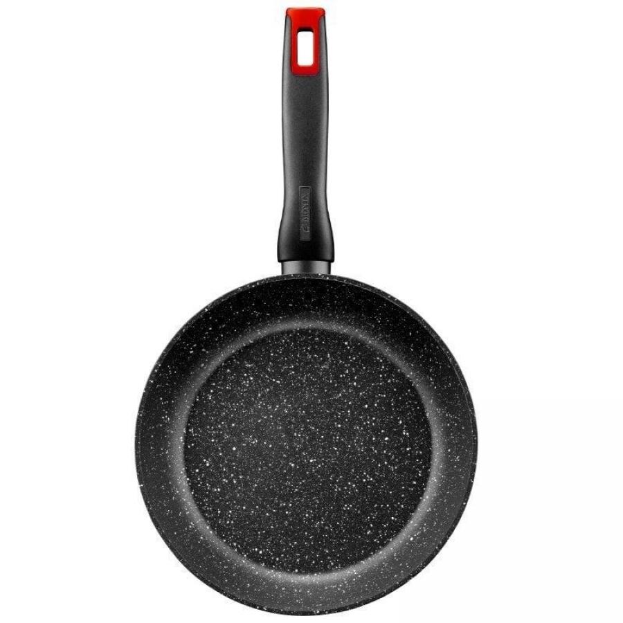 Sartén Monix Titan Rock M810028/ Ø28cm/ Aluminio forjado/ Apta para Inducción