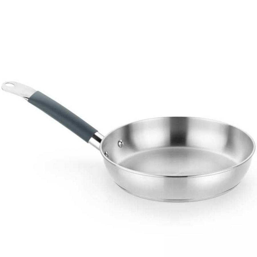 Sartén Bra Master A451428/ 28cm/ Acero inoxidable/ Apta para Inducción