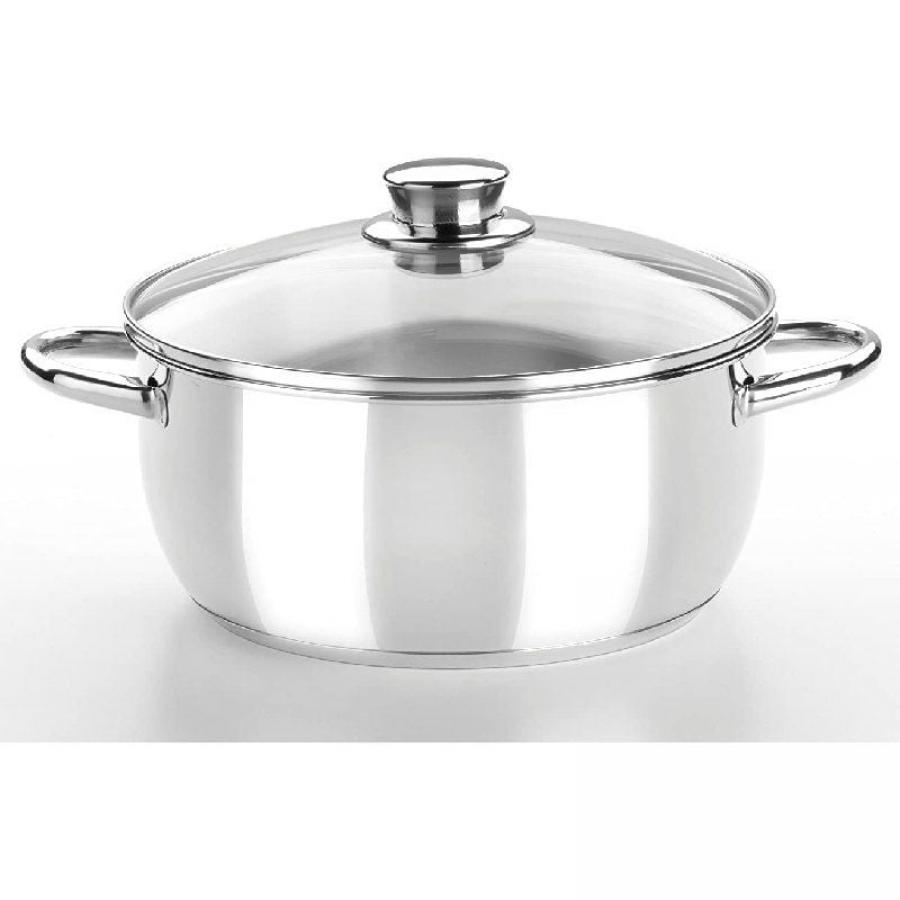 Pack Batería de Cocina Monix Optima2 M450001/ Cazo Ø16cm/ Ollas Ø20 - 24cm/ Cacerolas Ø20 - 24cm/ Acero Inoxidable/ Apta para In