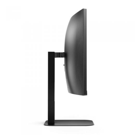 Monitor Profesional Curvo Ultrapanorámico AOC CU34V5CW/BK 34'/ UWQHD/ Webcam/ Multimedia/ Regulable en altura/ Negro