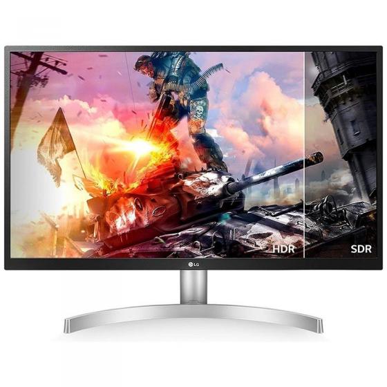 Monitor Gaming LG 27UL500-W 27'/ 4K/ Plata - Imagen 1
