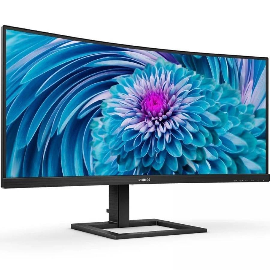 Monitor Profesional Ultrapanorámico Curvo Philips 346E2CUAE 34'/ WQHD/ Multimedia/ Regulable en altura/ Negro