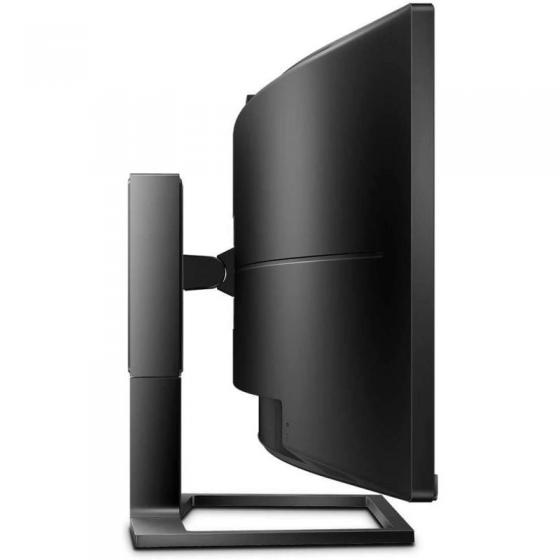 Monitor Profesional Ultrapanorámico Curvo Philips 499P9H 48.8'/ Dual QHD/ Webcam/ Multimedia/ Regulable en altura/ Negro