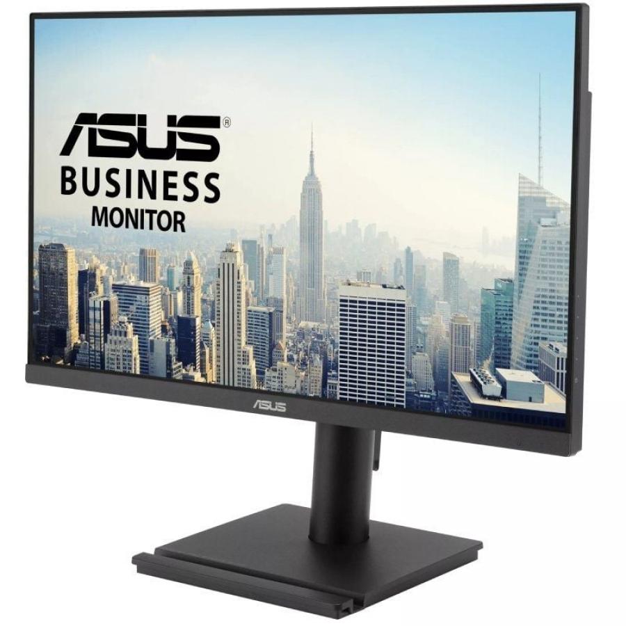 Monitor Profesional Asus VA249QGS 23.8'/ Full HD/ Multimedia/ Regulable en altura/ Negro