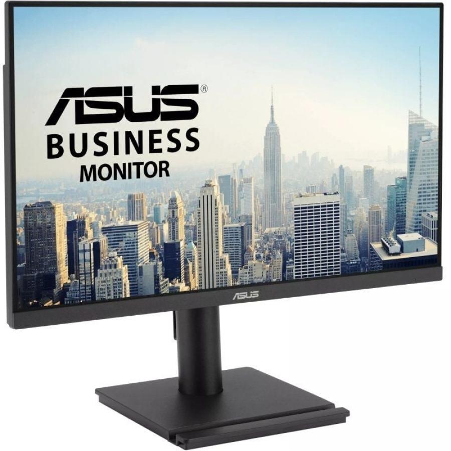 Monitor Profesional Asus VA249QGS 23.8'/ Full HD/ Multimedia/ Regulable en altura/ Negro