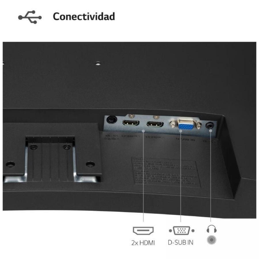 Monitor Curvo LG 32MR50C-B 31.5'/ Full HD/ Negro