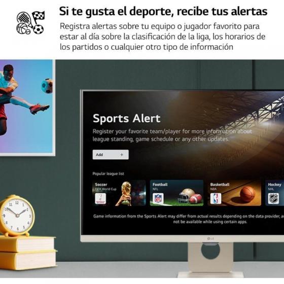 Smart Monitor LG MyView 32SR50F-W 31.5'/ Full HD/ Multimedia/ Smart TV/ Blanco
