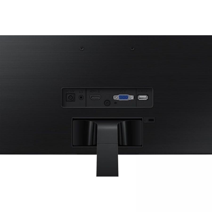 Monitor Profesional Curvo Samsung Essential Monitor S3 S36GD S24D364GAU/ 24'/ Full HD/ Negro